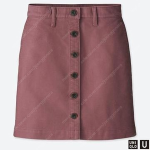 Uniqlo u button miniskirt 58size 유니클로유 스커트 유니클로르메르