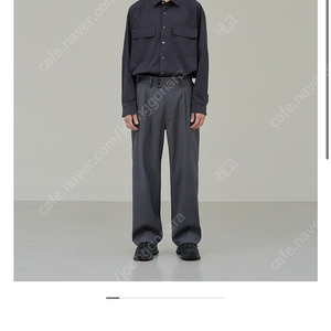 [1] 23aw 어나더오피스 산티아고슬랙스 헤더그레이 새상품