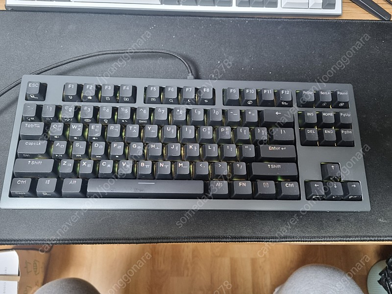 아콘 무접점 real superior ex 풀알루미늄 키보드 팝니다 이미지