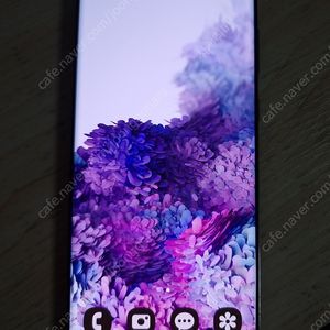 갤럭시 s20+ 256g 그레이 정상해지폰 팔아요