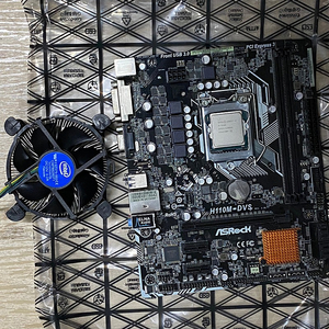 i5-6500 + asrock h110m-dvs