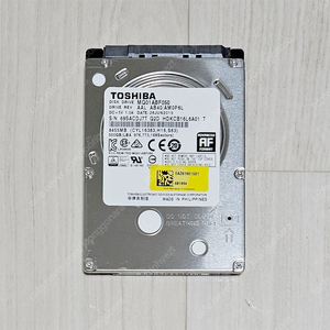 도시바 노트북용 HDD MQ01ABF050 500GB