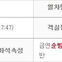 [추석연휴기차] KTX 9/27 (15:27~17:47) 부산 -> 오송 판매합니다.