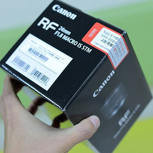 (미개봉) RF24mm F1.8 IS STM (62만원)