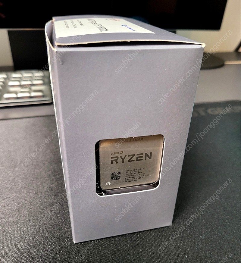 AMD 라이젠5 5600x CPU 팝니다. | CPU/메인보드 | 중고나라