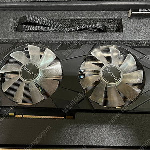 GALAX 지포스 RTX 2070 SUPER EX BLACK OC D6 8GB 판매(배송비 포함)