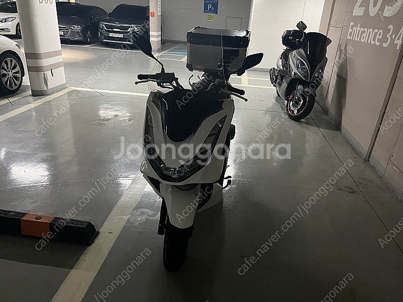22년식 pcx125cc abs 7627km 풀셋팅 팝니다--1