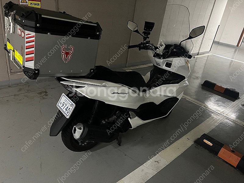 22년식 pcx125cc abs 7627km 풀셋팅 팝니다--3