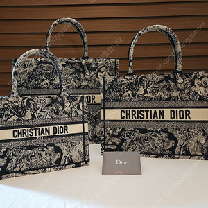 디올 DIOR 북토트백 트왈드주이 리버스 3size