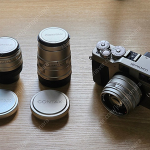 콘탁스 g1, 28mm, 45mm, 90mm