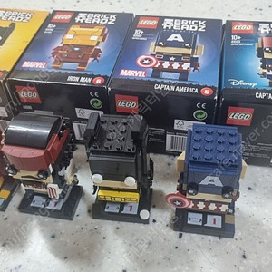 LEGO블럭 (아이언맨,베트맨,캡틴아메리카,해적) 4개 일괄 2만원에 싸게 팝니다