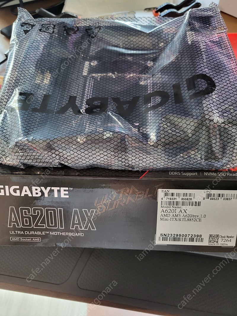 AM5 소켓(a620) itx 보드 판매합니다.--0