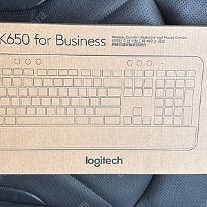 로지텍 시그니처 mk650 무선키보드 마우스콤보 (미개봉)