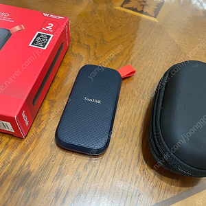 샌디스크 Extreme Portable SSD 메모리카드 2TB E30 팝니다 (택배비포함)