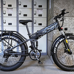 [서울_유튜브촬영 S+급] 볼트몬스터 VT700 FB26P 48v 15,20Ah 500W 팻바이크 산악자전거MTB 전기자전거 판매합니다.