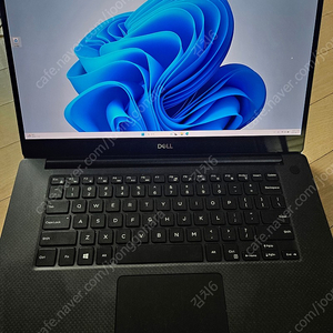 델 프리시전 dell precision 5530 (dell xps 9570 베이스) 워크스테이션 노트북 팝니다. 4k 터치 액정