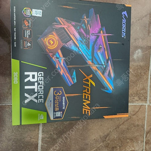 GIGABYTE AORUS 지포스 RTX 3080 Xtreme 워터블럭 D6X 12GB 제이씨현 팝니다.