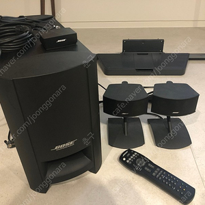 BOSE CINEMATE GS SERIES2(보스 시네메이트 GS 시리즈2) 핀매합니다. UTS-20 스텐드 2조 포함