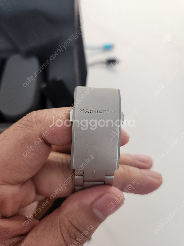 해밀턴 카키필드 쿼츠 38mm h68411133 팔아요--3