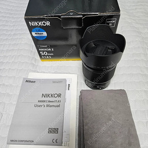 니콘 Z 50mm 1.8 50.8 S 렌즈 판매합니다.