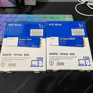 WD 블루 SN570 NVMe SSD 1TB 판매합니다
