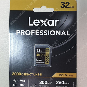 Lexar 32GB 메모리카드