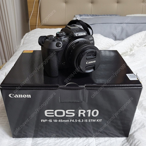 캐논 eos r10+18-45 신동품