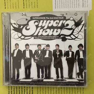 슈퍼 주니어 두번째 아시아 투어 Super Show 2 비매품 주얼 CD (음원 CD, 가요 음반)