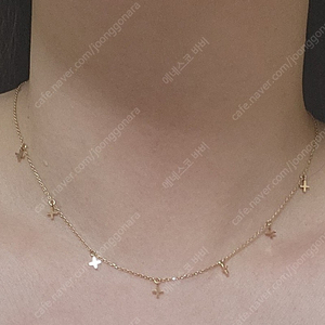 14k 십자가 목걸이 가격내림