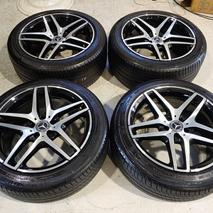 <판매> 벤츠W222 S클 S500AMG 19인치 순정품휠타 한대분
