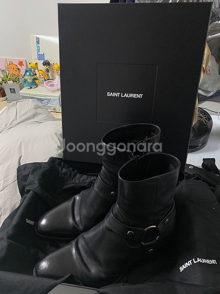 생로랑 21fw 클래식 와이어트 하네스 부츠(41+,4...--3