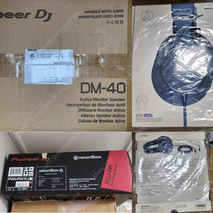 Pioneer DJ XDJ-RR + DM-40 + ATH-M20x 판매합니다!