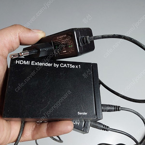 HDMI Extender Receiver by CAT5e x1 with Power Adapter