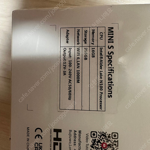 beelink s12 pro n100 16g 256g + 바토세라512 + 게임패드 2개 팔아요