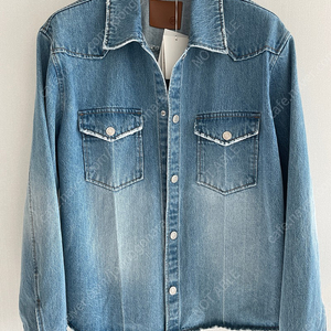 렉토 recto 데님 셔츠 RC ORGANIC DENIM SHIRT (BLUE)