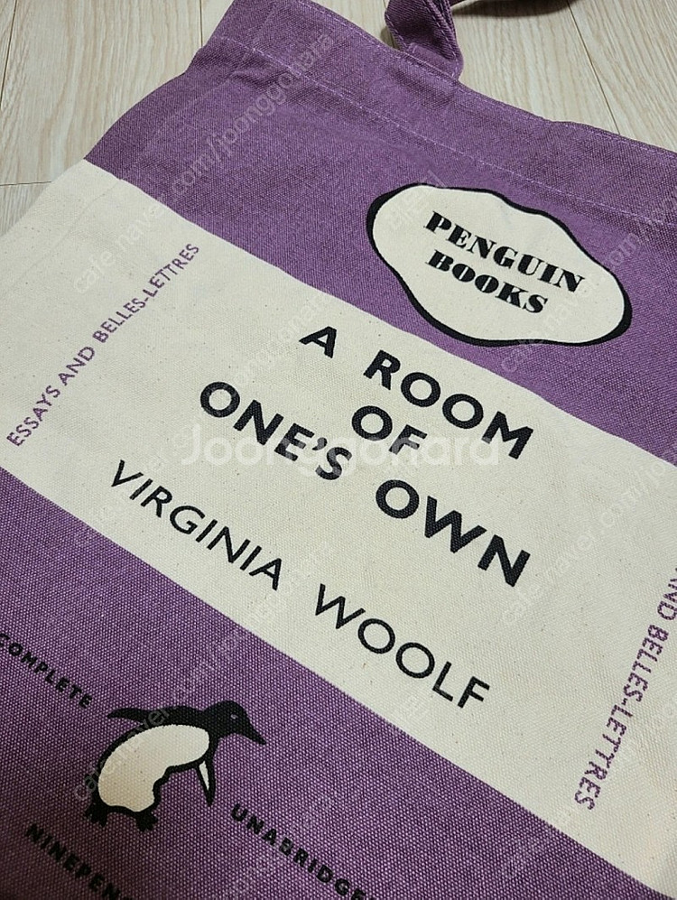 펭귄북스 캔버스백 에코백 버지이아울프 자기만의방--3