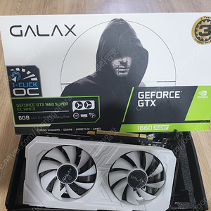 [판매]갤럭시 GTX 1660 SUPER EX WHITE 팝니다