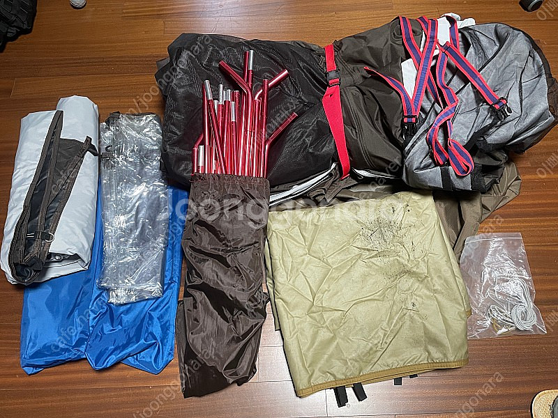 수진실업 위드몽 차박텐트 판매합니다. (우레탄창, 가림...--1