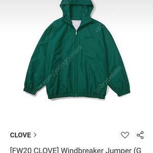 클로브 Windbreaker Jumper 바람막이 점퍼 잠바