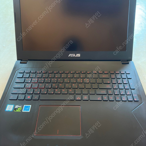 ASUS 아수스 게이밍노트북 FX502VM [i7-7700HQ+24GB RAM+GTX1060+SSD 500GB]