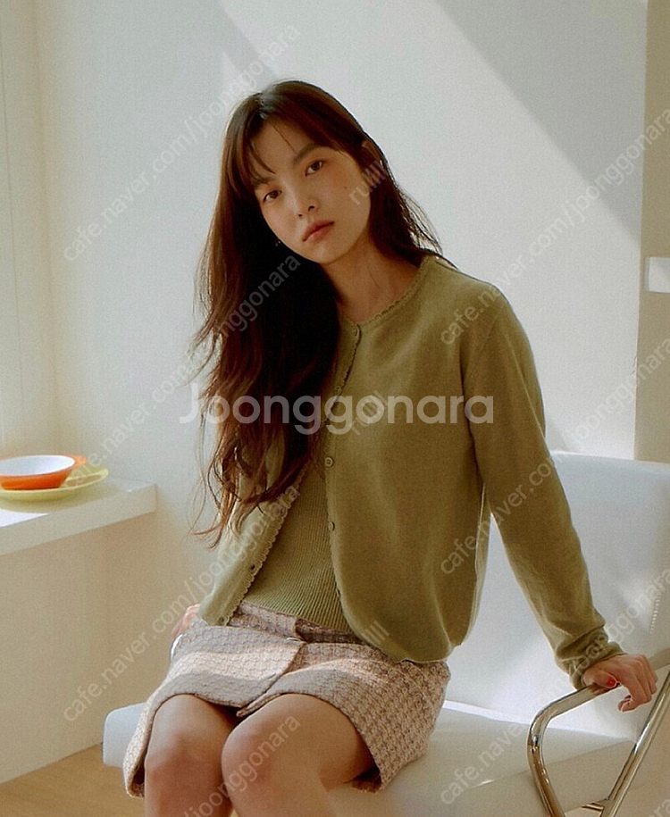 유네미 (유어네임히얼) 봄맞이 나시 가디건 세트:)--0