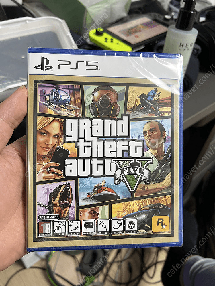 PS5 GTA5 미개봉--0