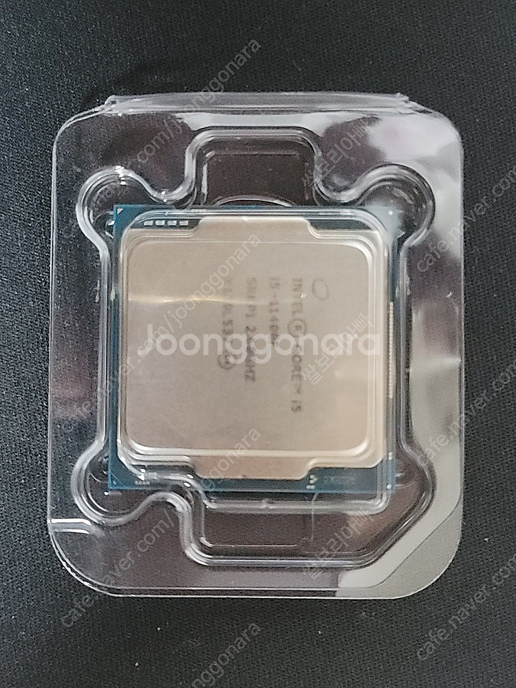인텔 i5 11400f 정품 cpu 팝니다.--2