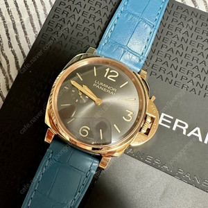 파네라이 듀에 로즈골드 금통 42mm