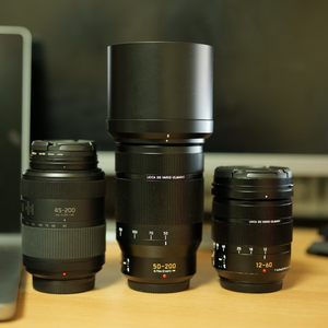 파나소닉 라이카 마포 렌즈 50-200mm, 12-60mm