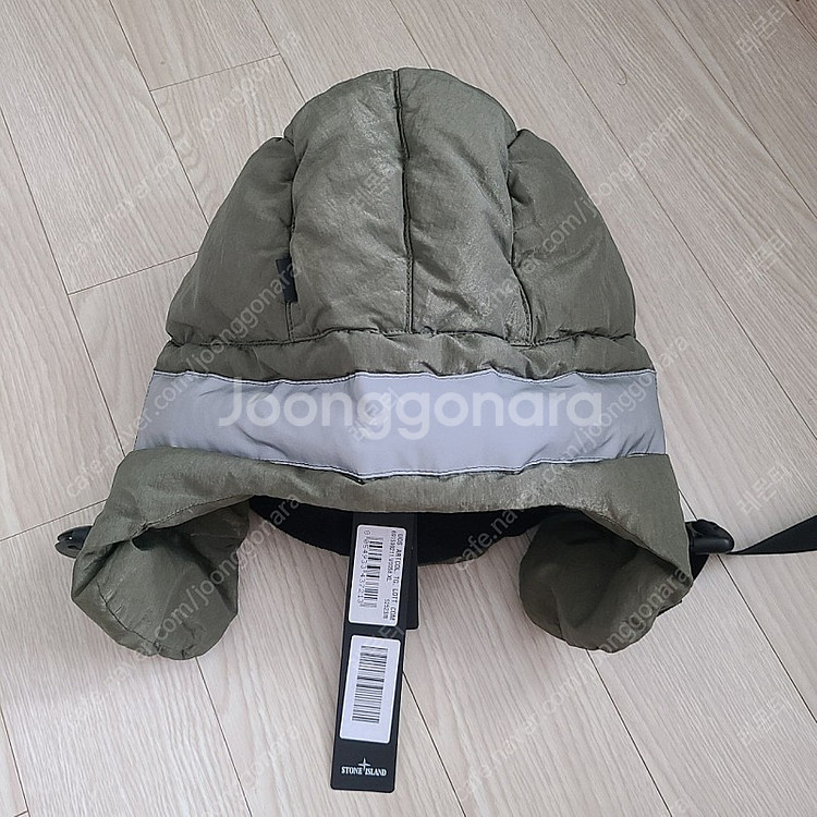 18fw 스톤아일랜드 트루퍼햇 카키 XL--2