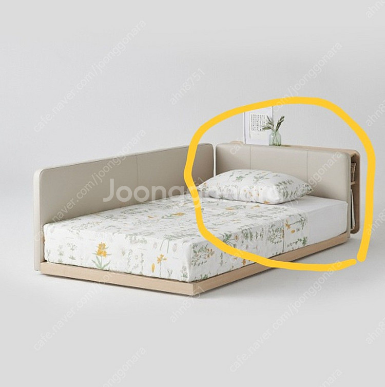 한샘 스테디2 기능 침대 헤드 부분 SS사이즈--0