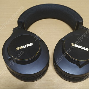 [팝니다] SHURE 슈어 SRH 840A 프로페셔널 모니터링 헤드폰