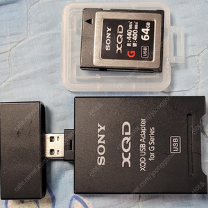 xqd 64gb+리더기