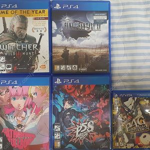 PS4, VITA 게임 판매합니다.